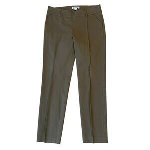 Sundance Women's Brown Slacks Pants Trousers Pintucked Office Casual Size 10